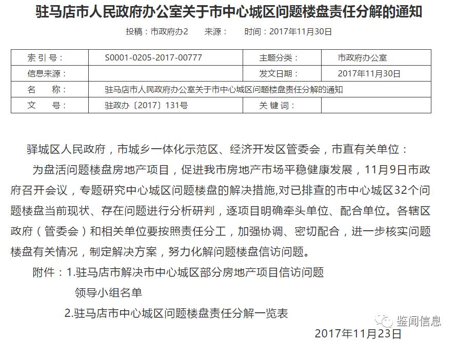 驻马店市房产管理局最新项目概览及动态分析