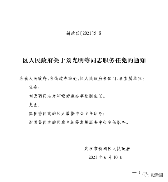 西八里村委会人事任命推动村级治理新进展